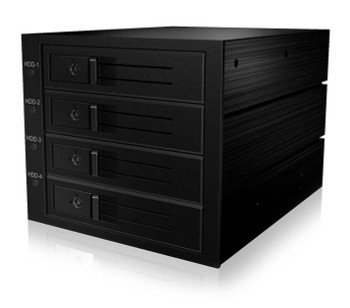 ICY BOX IB-564SAS-12G Disk Array Black IB-564SAS-12G