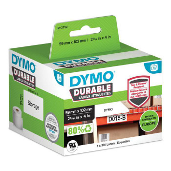 DYMO 2112290 Durable White Self-Adhesive 2112290 DYMO 2112290 Durable White Self-Adhesive 2112290