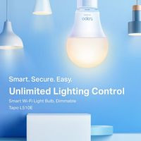 TP-Link TAPO L510E2-PACK Tapo Smart Wi-Fi Light Bulb. TAPO L510E(2-PACK)