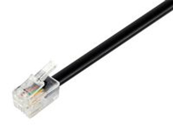 Equip 105104 Telephone Cable 5 M Black 105104