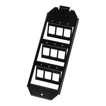 LogiLink NK4061 Wall Plate/Switch Cover Black NK4061