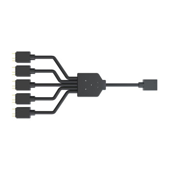 Cooler Master MFX-AWHN-1NNN5-R1 Addressable Rgb 1-To-5 MFX-AWHN-1NNN5-R1