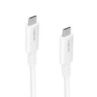LogiLink CU0180 Usb Cable 0.8 M Usb C White CU0180