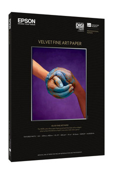 Epson C13S041637 Velvet Fine Art Paper A3+ C13S041637