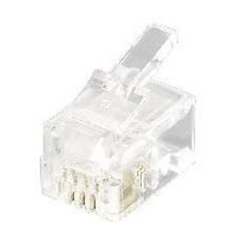 Equip 121111 Telephone Plug. Rj11. 4P4C 121111