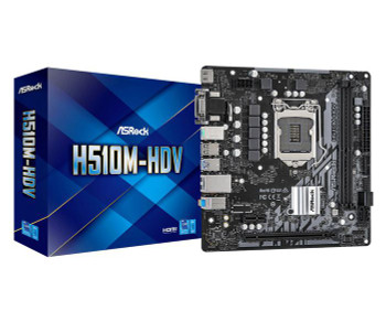 Asrock 90-MXBG20-A0UAYZ H510M-Hdv Intel H510 Lga 1200 90-MXBG20-A0UAYZ
