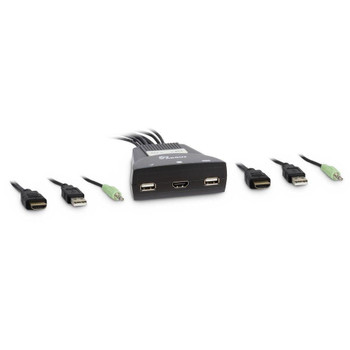 Inter-Tech 88887340 Kvm Switch Black 88887340