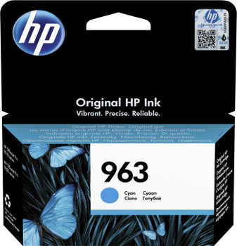 HP 3JA23AE#BGY 963 Cyan Original Ink 3JA23AE#BGY
