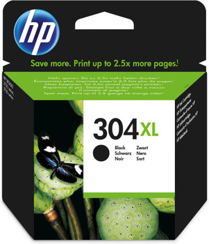 HP N9K08AE#ABE 304Xl Black Original Ink N9K08AE#ABE