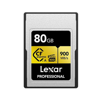 Lexar LCAGOLD080G-RNENG Memory Card 80 Gb Cfexpress LCAGOLD080G-RNENG