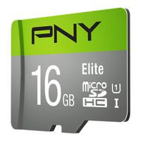PNY P-SDU16GU185GW-GE Elite Microsdhc 16Gb Uhs-I P-SDU16GU185GW-GE