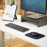 Fellowes 58024 Premium Mousepad - Black 58024