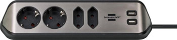 Brennenstuhl 1153590410 Power Extension 2 M 4 Ac 1153590410