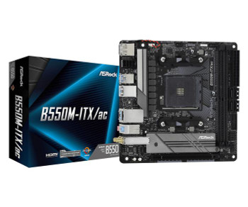 Asrock B550M-ITX/AC Amd B550 Socket Am4 Mini Itx B550M-ITX/AC