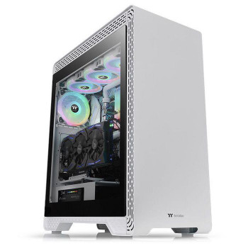 ThermalTake CA-1O3-00M6WN-00 S500 Tg Snow Midi Tower White CA-1O3-00M6WN-00