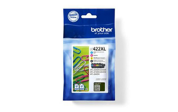 Brother LC422XLVALDR Ink Cartridge 4 PcS LC422XLVALDR