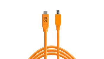 Tether Tools CUC2415-ORG Usb Cable 4.6 M Usb 2.0 Usb C CUC2415-ORG