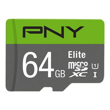 PNY P-SDUX64U185GW-GE Elite 64 Gb Microsdxc Class 10 P-SDUX64U185GW-GE