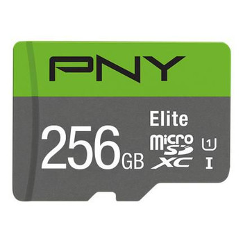 PNY P-SDU256V11100EL-GE Elite 256 Gb Microsdxc Uhs-I P-SDU256V11100EL-GE