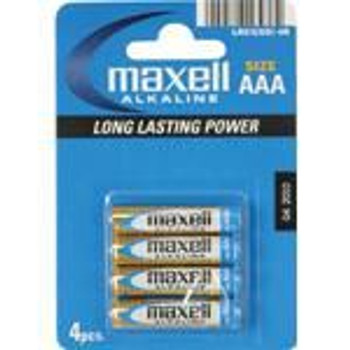 Maxell 723671 Battery Alkaline Lr-03 Aaa 723671
