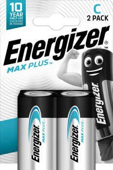 Energizer E301324200 Max Plus Single-Use Battery C E301324200