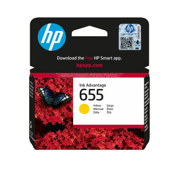 HP CZ112AE 655 Yellow Original Ink CZ112AE