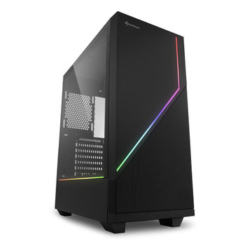 Sharkoon 4044951028146 Rgb Flow Midi Tower Black 4044951028146