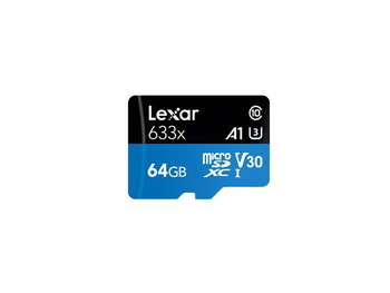 Lexar LSDMI64GBB633A 633X 64 Gb Microsdxc Uhs-I LSDMI64GBB633A