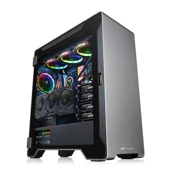 ThermalTake CA-1L3-00M9WN-00 A500 Midi Tower Black. Grey CA-1L3-00M9WN-00