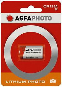 AgfaPhoto 70107 Cr123A Single-Use Battery 70107