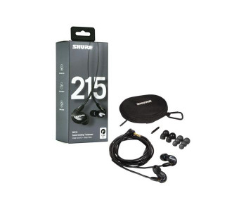 Shure SE215-K-EFS Se215 Pro Headset Wired SE215-K-EFS