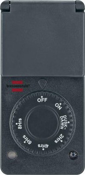 Brennenstuhl 1506120 Electrical Timer Black Daily 1506120