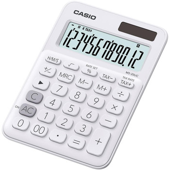 Casio MS-20UC-WE Calculator Desktop Basic White MS-20UC-WE