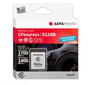 AgfaPhoto 10442 Cfexpress Professional 512 Gb 10442