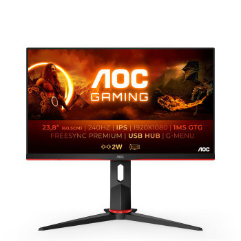 AOC 24G2ZU/BK Bk Led Display 60.5 Cm 24G2ZU/BK