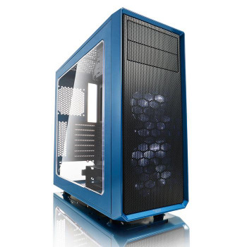 Fractal Design FD-CA-FOCUS-BU-W Focus G Midi Tower Black. Blue FD-CA-FOCUS-BU-W
