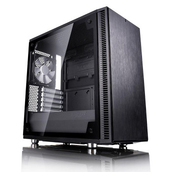 Fractal Design FD-CA-DEF-MINI-C-BK-TG Define Mini C Tg Mini Tower FD-CA-DEF-MINI-C-BK-TG