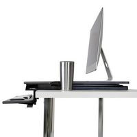 Ergotron 33-467-921 WORKFIT-TX W/DROPDOWN KB TRAY 33-467-921