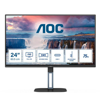 AOC 24V5C/BK 24V5C 23.8IN 60.452CM IPS 24V5C/BK