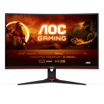 AOC C24G2AE/BK C24G2AE 59.9CM 23.6IN VA C24G2AE/BK