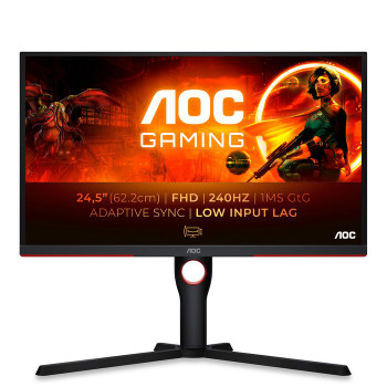 AOC 25G3ZM/BK 25G3ZM/BK 24.5IN 62.23CM  VA 25G3ZM/BK