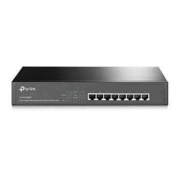 Tp Link 8 Port Unmanaged Desktop Gigabit Power Over Ethernet Network Switch TL-SG1008MP