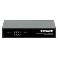 Intellinet 561082 PoE-Powered 5-Port Gigabit 561082