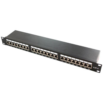 LogiLink NP0061 Patchpanel 19" 24P CAT6A b NP0061