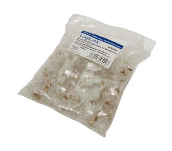 LogiLink MP0002 CAT 5e Modular Plugunshielded MP0002