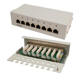 LogiLink NP0016A Patch Panel Desktop C6 8p NP0016A