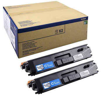 Brother TN900CTWIN TN-900CTWIN TONER CYAN TN900CTWIN