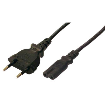 LogiLink CP092 Power Cord.Euro8 black1.80m CP092