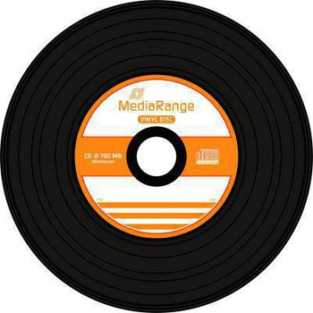 MediaRange MR225 CD-R 52x Black Vinyl cake 50 MR225