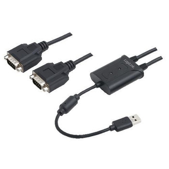 LogiLink AU0031 Adapter USB 2.0 - 2x AU0031